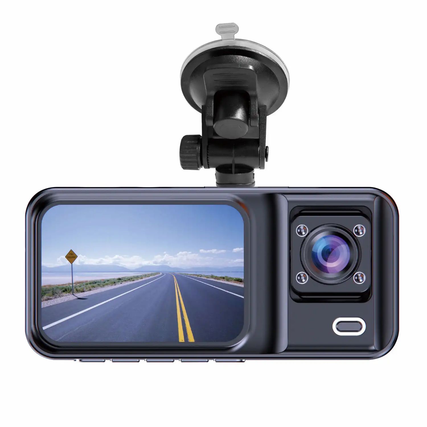 CCT-2500 - Camara DENVER DashCam Doble: Delantera 1.3mp 120� 1080p / Cabina 0.3mp 90� 480p Pantalla 2