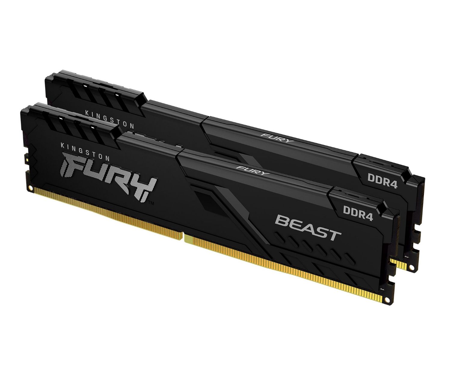 KF436C17BBK2/16 - M�dulo Kingston Fury Beast DDR4 16Gb (2x8Gb) 3600Mhz CL17 (KF436C17BBK2/16)