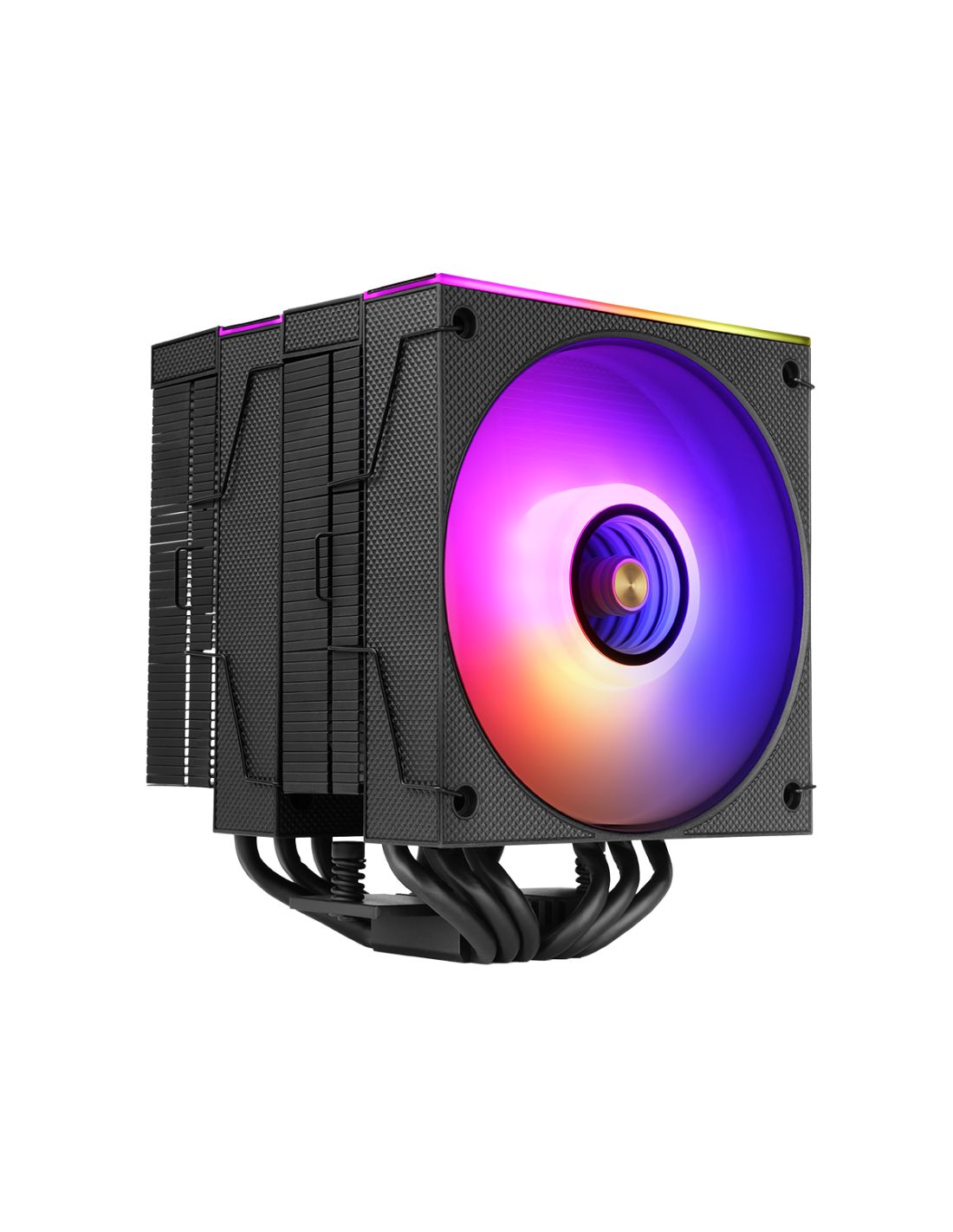 MCPUX26 - Ventilador CPU Mars Gaming ARGB 350w 2x120mm Negro (MCPUX26)