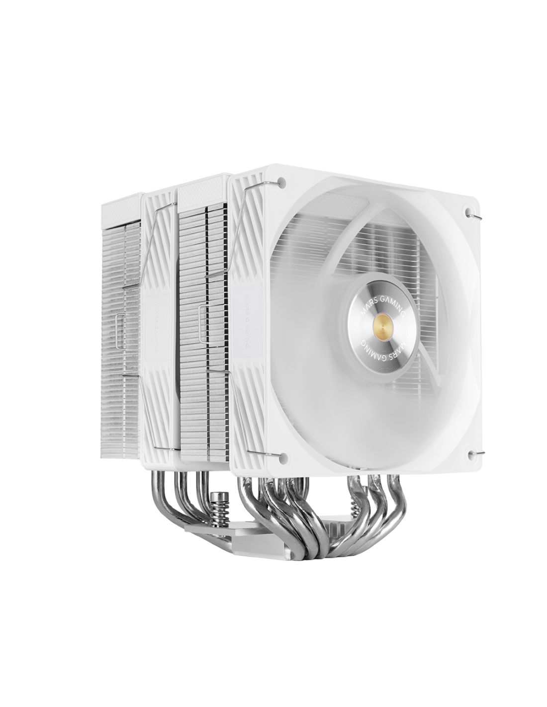 MCPUX26PROW - Ventilador CPU Mars Gaming 350w 2x120mm Blanco (MCPUX26PROW)