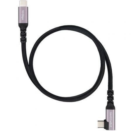 10.01.4703 - Cable Nanocable USB-C/M a USB-C/M PD 100W 3m Negro (10.01.4703)