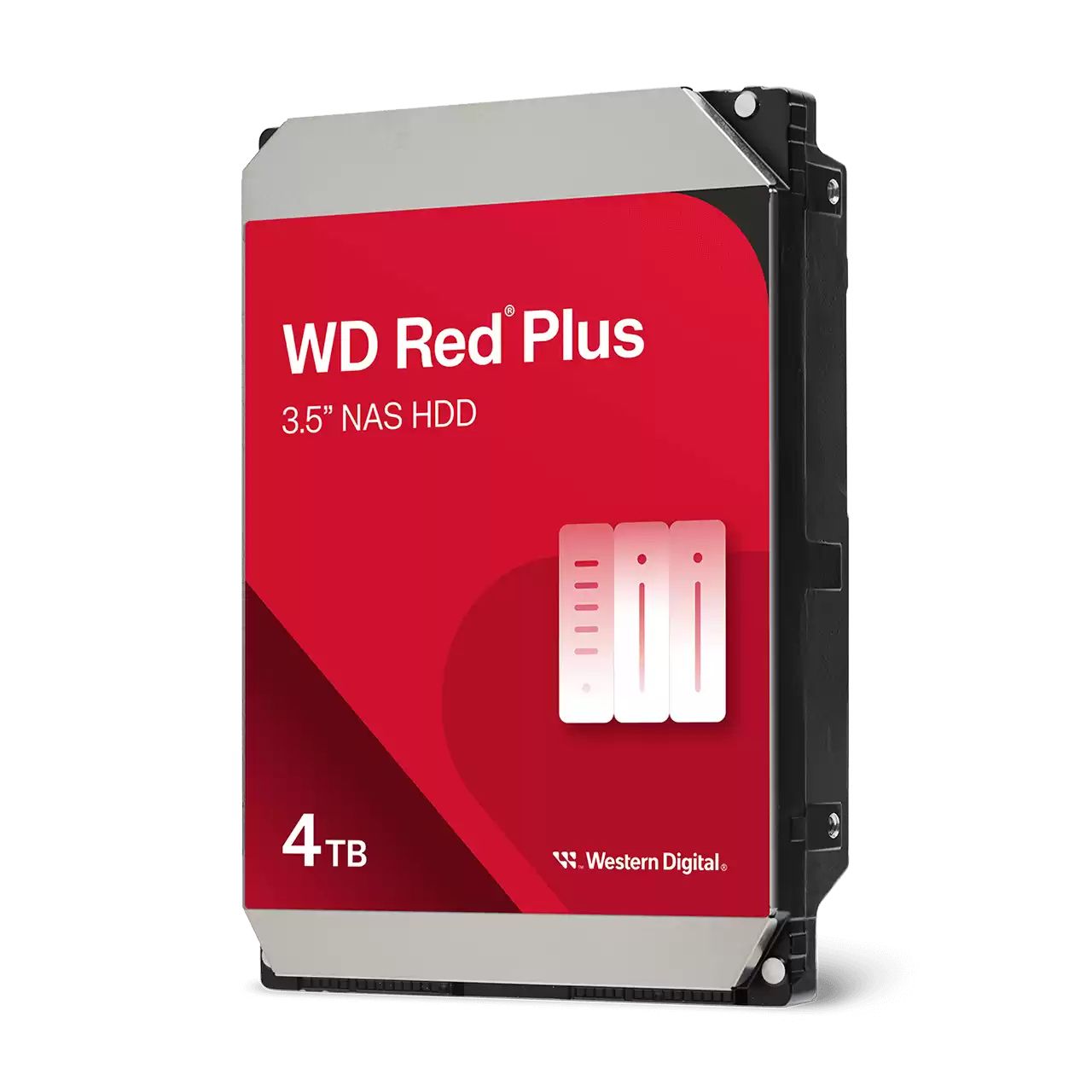 WD-HDD RD PLUS NAS 4TB V3 - Disco Western Digital Red Plus 3.5