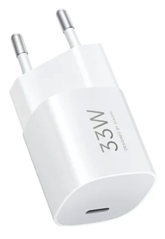 XIA-CAR 33W NANO PA USBC - Cargador de Pared XIAOMI Nano GaN 33W 1xUSB-C Blanco (BHR087LEU)