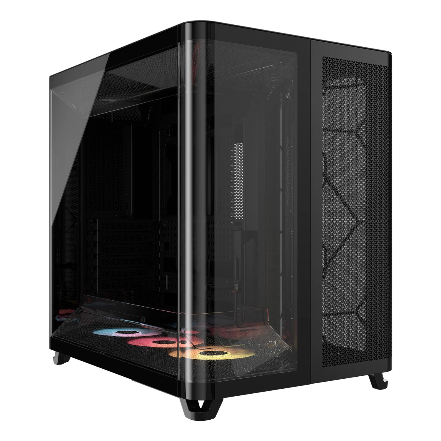 CC-9011318-WW - Caja Gaming Corsair Air 5400 RS-R Panel Lateral de Cristal Templado ARGB 1xUSB-C 3.1 1xUSB-C 3.2 ATX EATX mATX Mini-ITX Negra (CC-9011318-WW)
