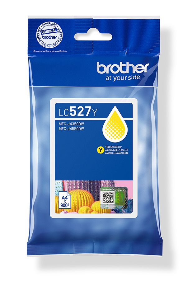 LC527Y - Tinta BROTHER Amarillo 900 p�ginas (LC527Y)