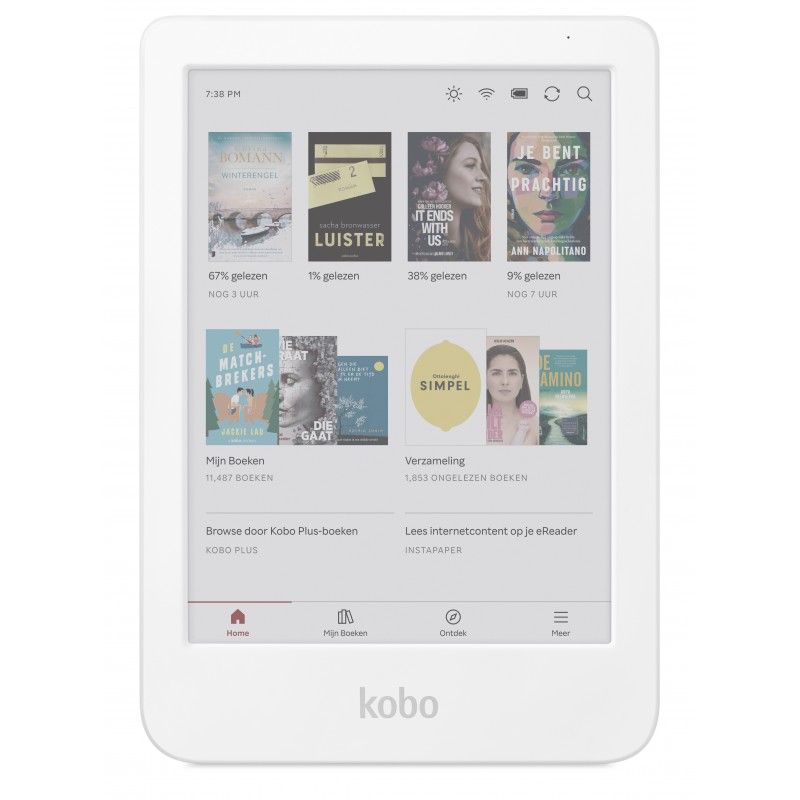 N367-KU-WH-K-CK - eBook Kobo Clara Colour 6