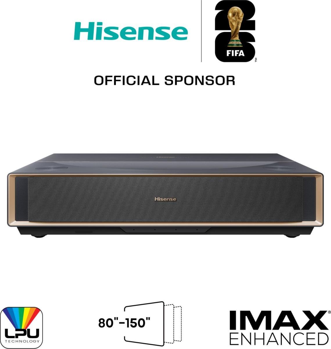 PT1 - Proyector Hisense L�ser Tricroma 16:9 4K UHD 3D 2500L Ultracorto 1xUSB 2.0 3xHDMI 2.0/2.1 WiFi Bluetooth Ethernet Smart TV VIDAA U7 Gris (PT1)