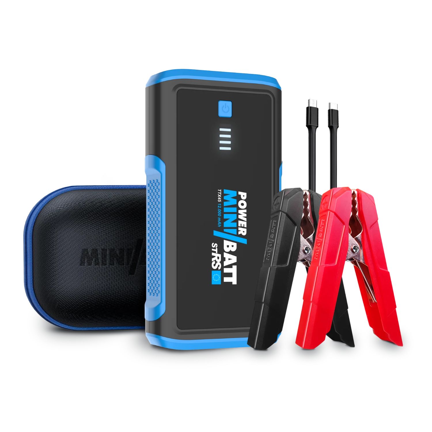 MB-STRS - Arrancador MiniBatt 12000mAh + Pinzas Inteligentes (MB-STRS)