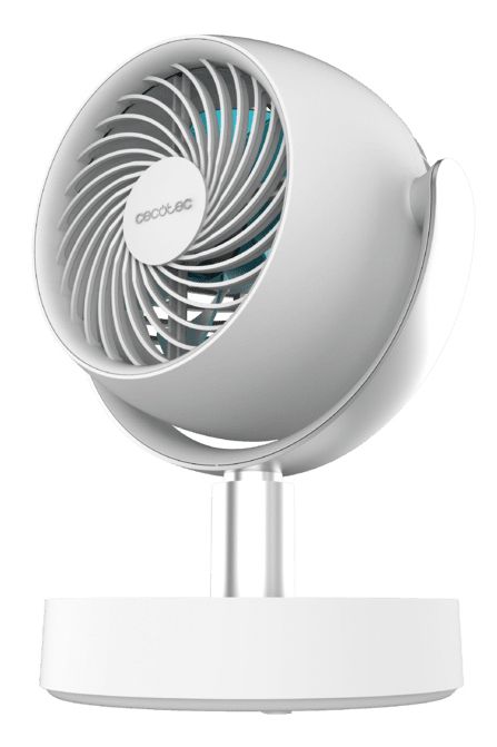 08353 - Ventilador Sobremesa Cecotec EnergySilence 800 Cyclone Desk Portable, circulador de aire de sobremesa con bater�a de 4000 mAh, motor DC, oscilaci�n e inclinaci�n ajustables. (08353)