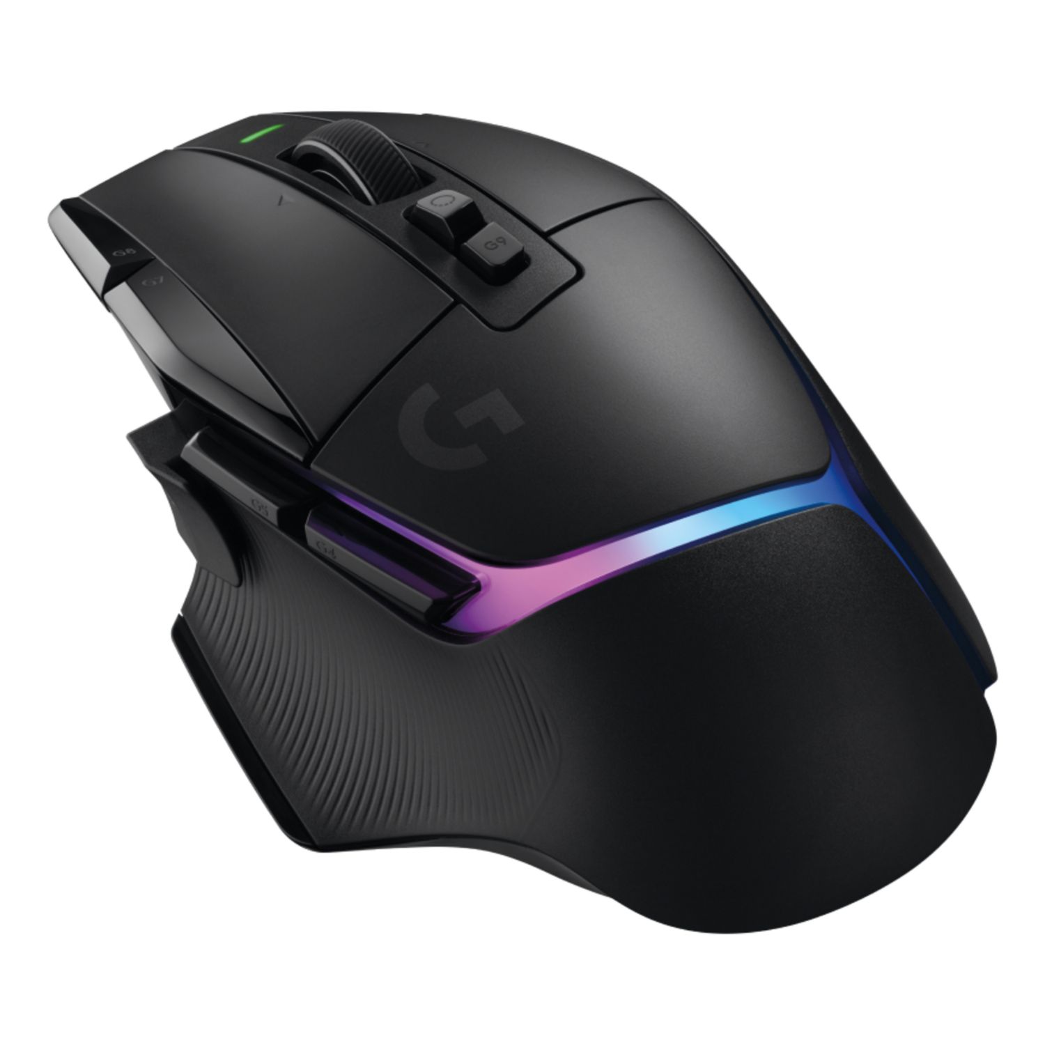 LOG-MOU G502 X PLUS INA BK - Rat�n Gaming Logitech G502 X Plus RGB Ergon�mico Diestro �ptico RF Wireless 25600dpi 13 Botones Negro (910-006163)