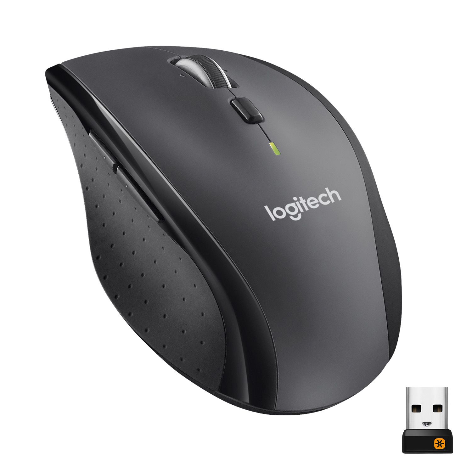 LOG-MOU 910-006034 - Rat�n Logitech Marathon M705 Ergon�mico Diestro �ptico RF Wireless 1000dpi 5 Botones Gris Marengo (910-006034)