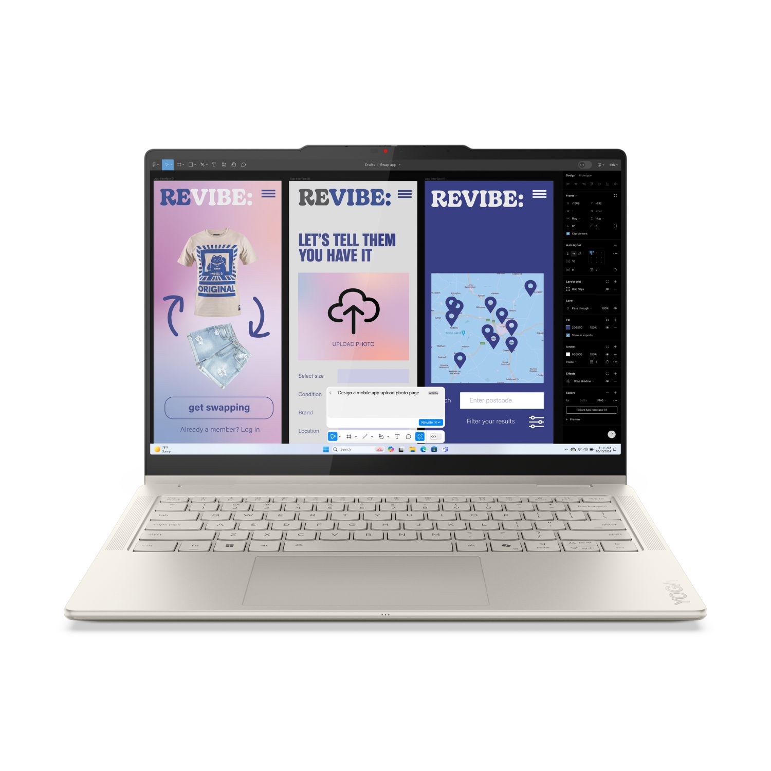 83JQ008KSP - Port�til Lenovo Yoga 7 2-in-1 14ILL10 Intel Core Ultra 7-285V 32Gb 1Tb SSD 14