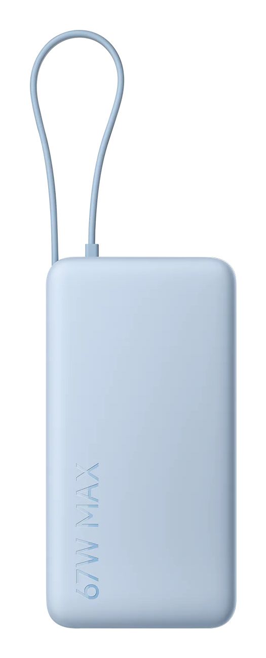 XIA-BAT 67W PB ICAB 20000 BL - PowerBank XIAOMI 20000mAh 67W USB-A/C Cable USB-C Azul (BHR08O8GL)
