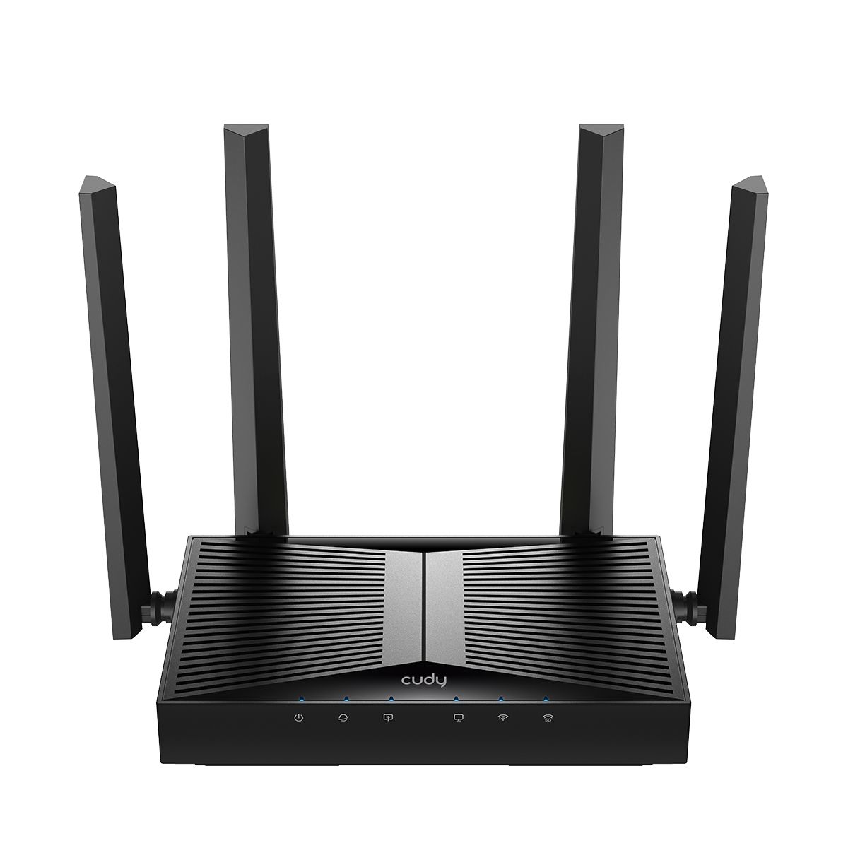 WR3600 - Router CUDY BE3600 ARM Cortex A7 WiFi 7 Dual Band 5xRJ45 Ethernet LAN GbE 4 Antenas Externas 2x2 5.5dBi Negro (WR3600)