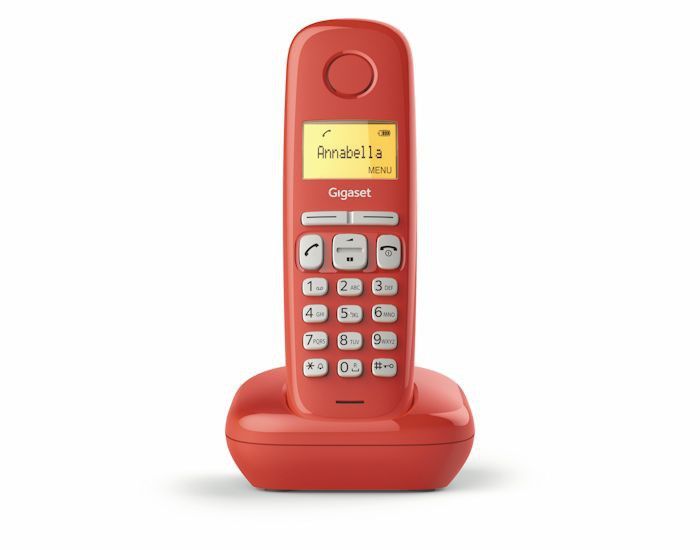 S30852-H2802-D206 - Tel�fono Inal�mbrico Gigaset A170 ECO DECT Rojo (S30852-H2802-D206)