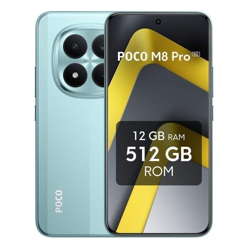 XIA-SP POCO M8P 5G 12-512GRE - Smartphone XIAOMI POCO F8 Pro 6.59