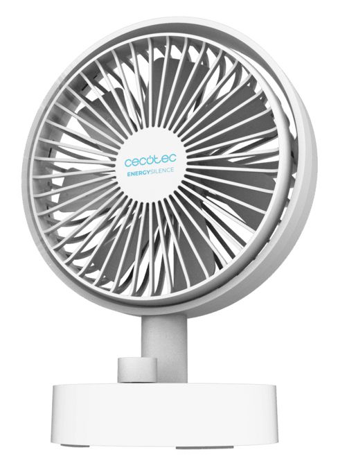 08354 - Ventilador Cecotec EnergySilence 2000 Portable Desk, de sobremesa de bater�a con 2000 mAh, oscilaci�n autom�tica e inclinaci�n ajustable. Su di�metro de 6 pulgadas o 15 cm (08354)