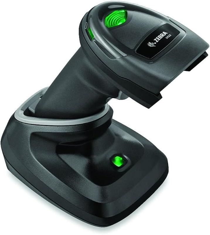 DS2278SR7U2100P - Escaner de mano Zebra DS2278 1D/2D. Wireless con base de carga Usb. Negro(DS2278-SR7U2100PRW)