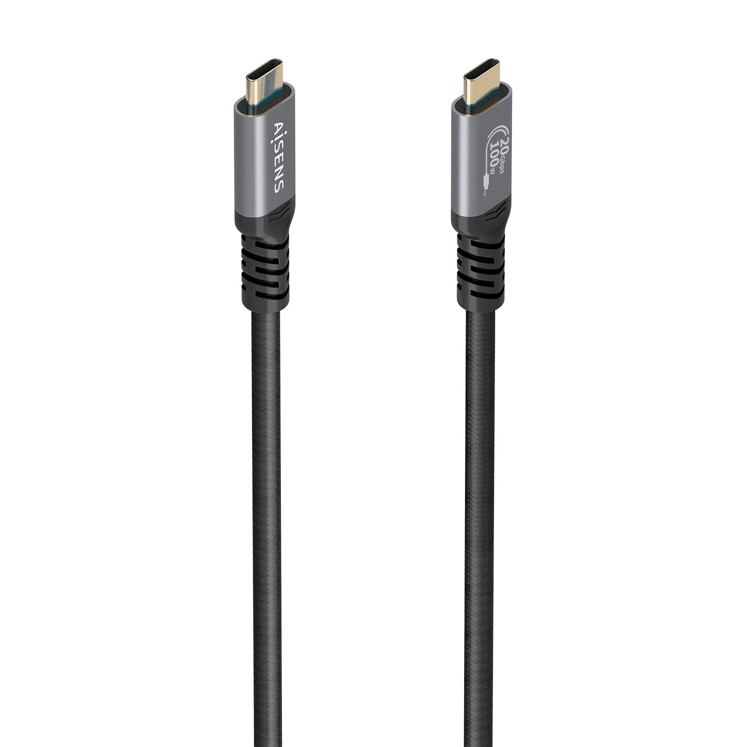 A107-0988 - Cable AISENS USB-C/M a USB-C/M PD 3.0 100W 3m Negro (A107-0988)