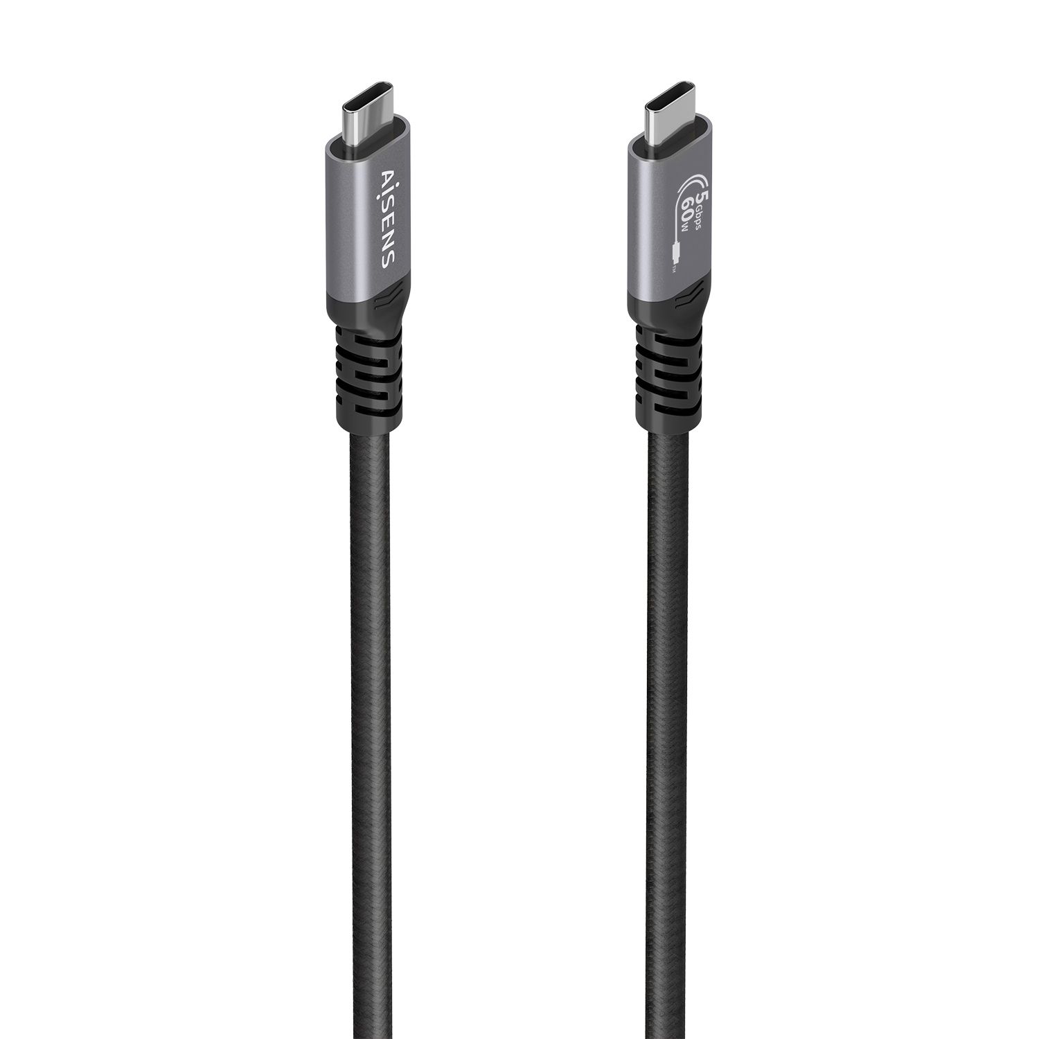 A107-0992 - Cable AISENS USB-C/M a USB-C/M 4K PD 3.0 60W 10m Negro (A107-0992)