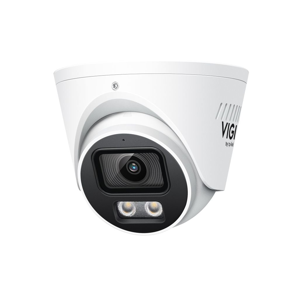 INSIGHT S445S 2.8MM - C�mara IP TP-Link VIGI ColorPro 2.0 Turret 4mp Sensor CMOS 360� Micr�fono/Altavoces Integrados 1xRJ45 Ethernet IP67 Visi�n Nocturna Interior/Exterior Techo/Pared Blanca (InSight S445S 2.8mm)