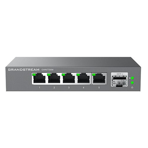 wAPR-2nD&EC200A-EU - Switch Grandstream 8xRJ45 1xSFP+ Ethernet LAN GbE PoE Negro (GWN7701P)