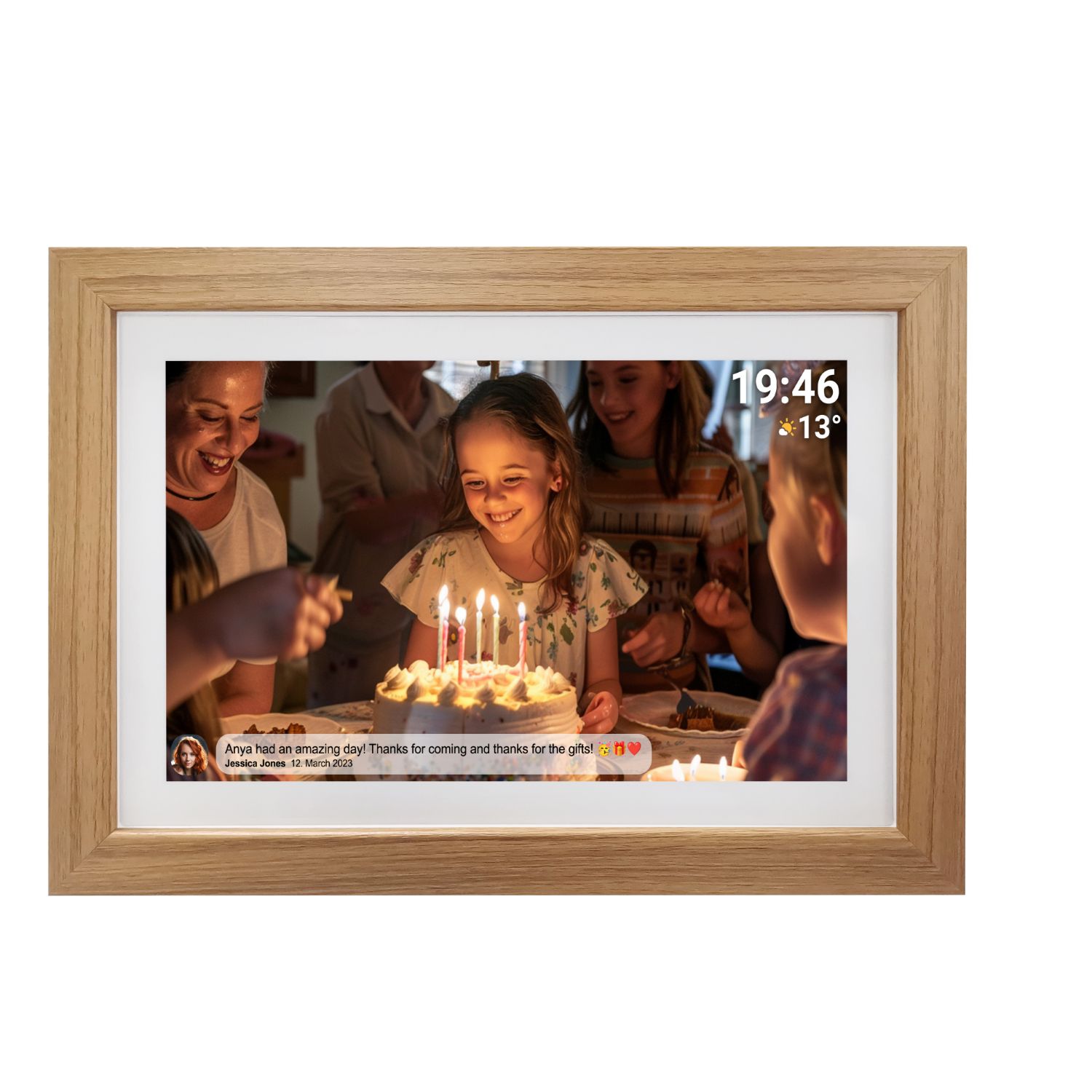 PFF-1543LW - Marco Digital DENVER 15.6? IPS FHD T�ctil 1Gb 16Gb WiFi USB-C Lector MicroSD Madera Claro (PFF-1543LW)