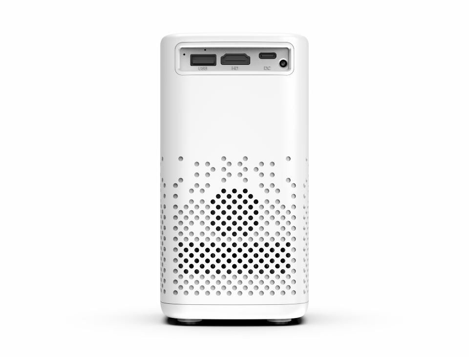PR-4700 - Mini Proyector DENVER LCD 4K UHD 150L USB-A HDMI Bluetooth Bater�a 3200 mAh Autonom�a 2h Mando a Distancia Blanco (PR-4700)