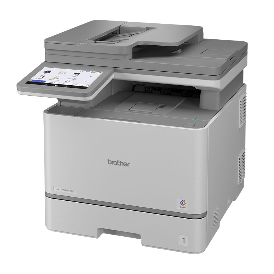 MFCL8970CDWRE1 - Impresora Multifunci�n Brother L�ser Pantalla Color T�ctil A4 Color ADF 80 Hojas NFC USB 2.0 WiFi Fax D�plex Gris (MFCL8970CDW)