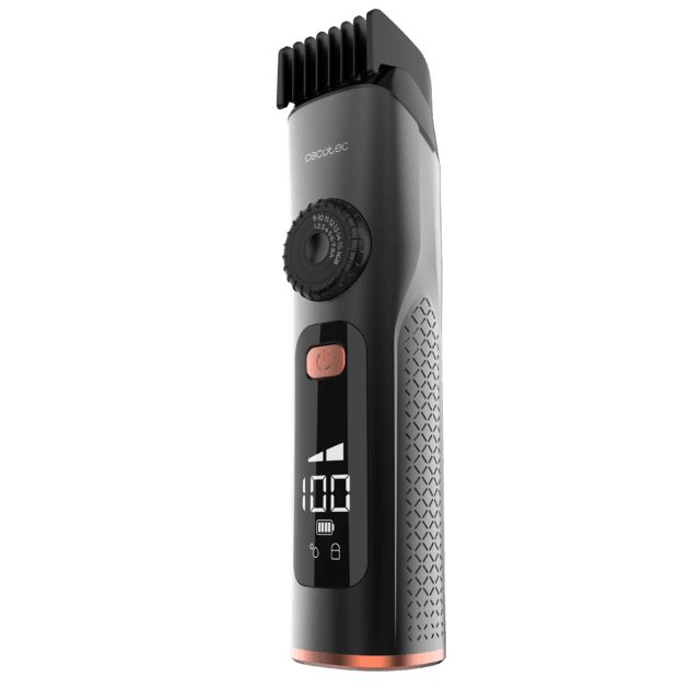 A01_EU01_122171 - Barbero/M�quina de Afeitar CECOTEC PrecisionCare Barber Elite Cuchillas de Acero Inoxidable Pantalla Autonom�a 120 minutos 2 Peines IPX6 (A01_EU01_122171)