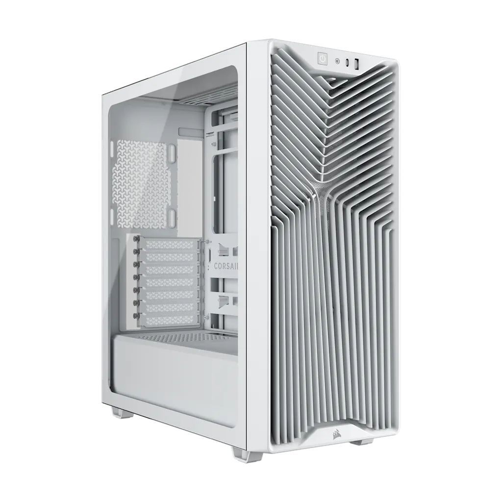 CC-9011335-WW - Caja Gaming Corsair 3200D Panel Lateral de Cristal Templado 1xUSB 2.0 1xUSB-C 3.2 ATX Mini-ATX mATX Blanca (CC-9011335-WW)