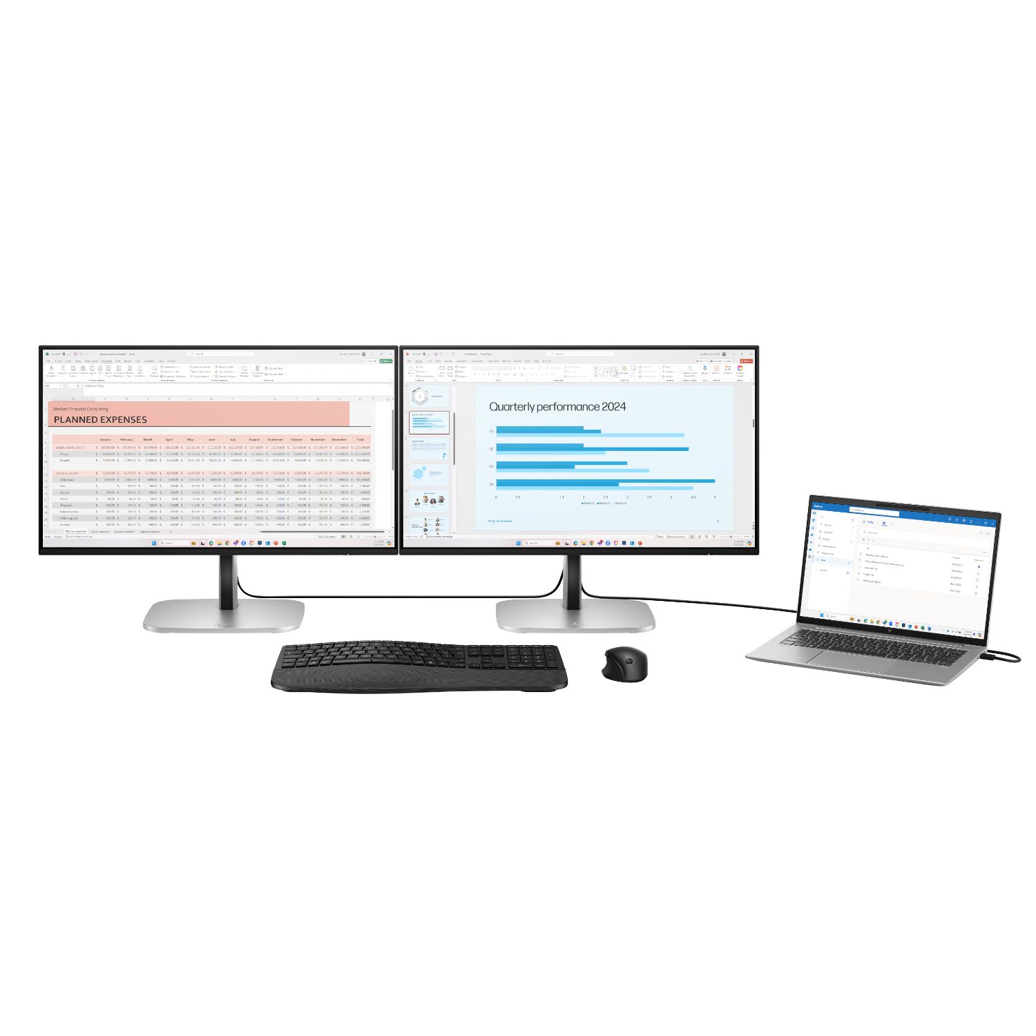 9D9V7AA - Monitor HP 24