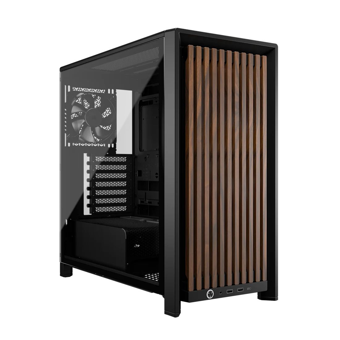 CC-9011340-WW - Caja Gaming Corsair FRAME 4000D RS Panel Lateral de Cristal Templado 2xUSB-A 3.0 1xUSB-C 3.2 ATX EATX Mini-ITX mATX Negra (CC-9011340-WW)