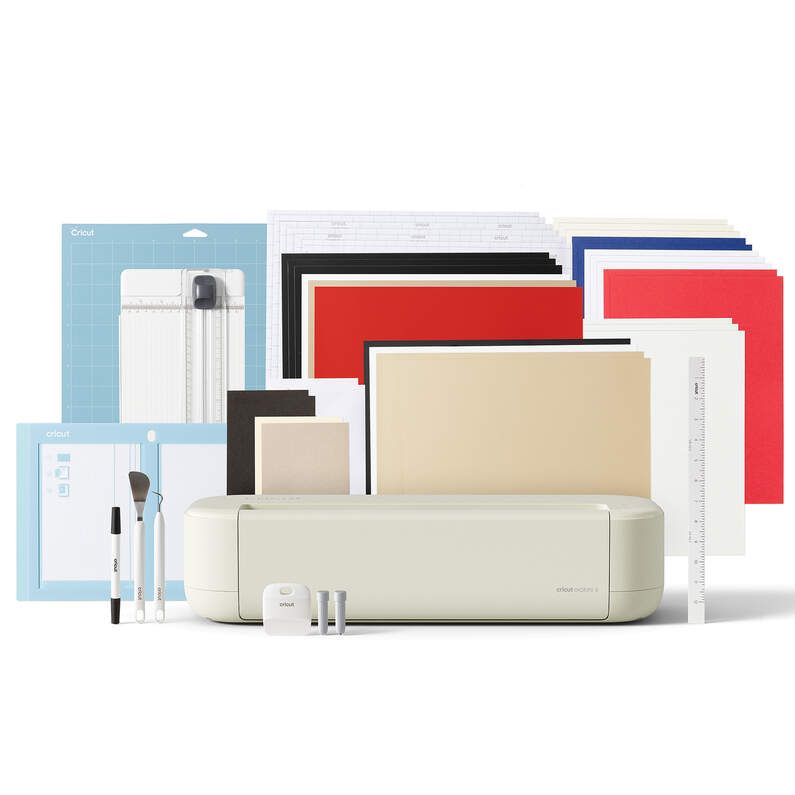 2012405 - Maquina Cricut Explore 5 Essentials Bundle. M�quina de corte inteligente para manualidades y personalizaci�n. Doble punta(2012405)