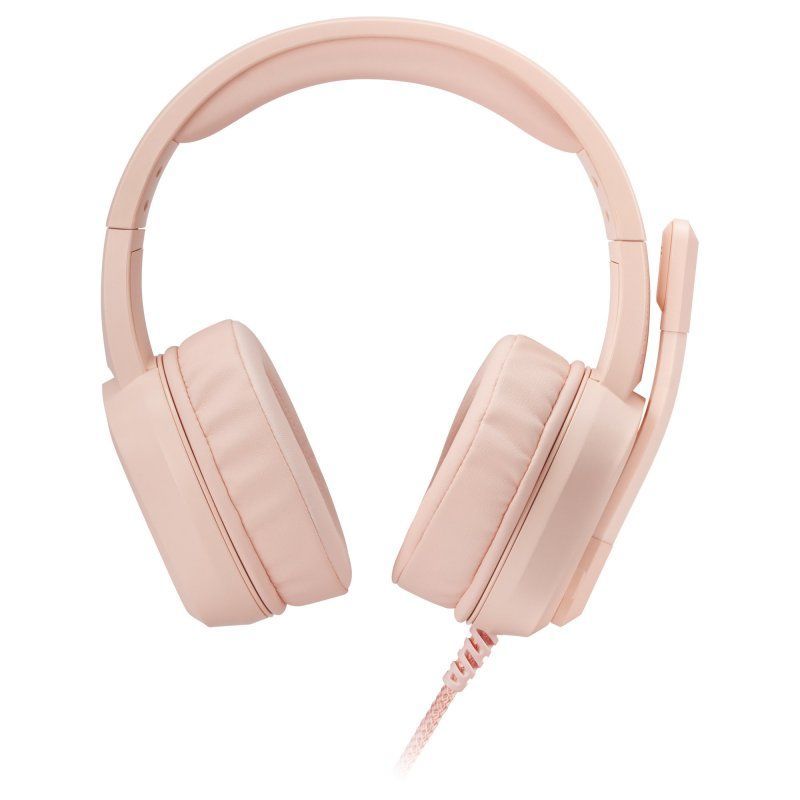 OUT0184 - Auriculares+Micrfono Mars Gaming 3.5mm USB-A Rosa (MH320P)(OUT0184). Buen estado. Desprecintados. Completos. (OUTLET)