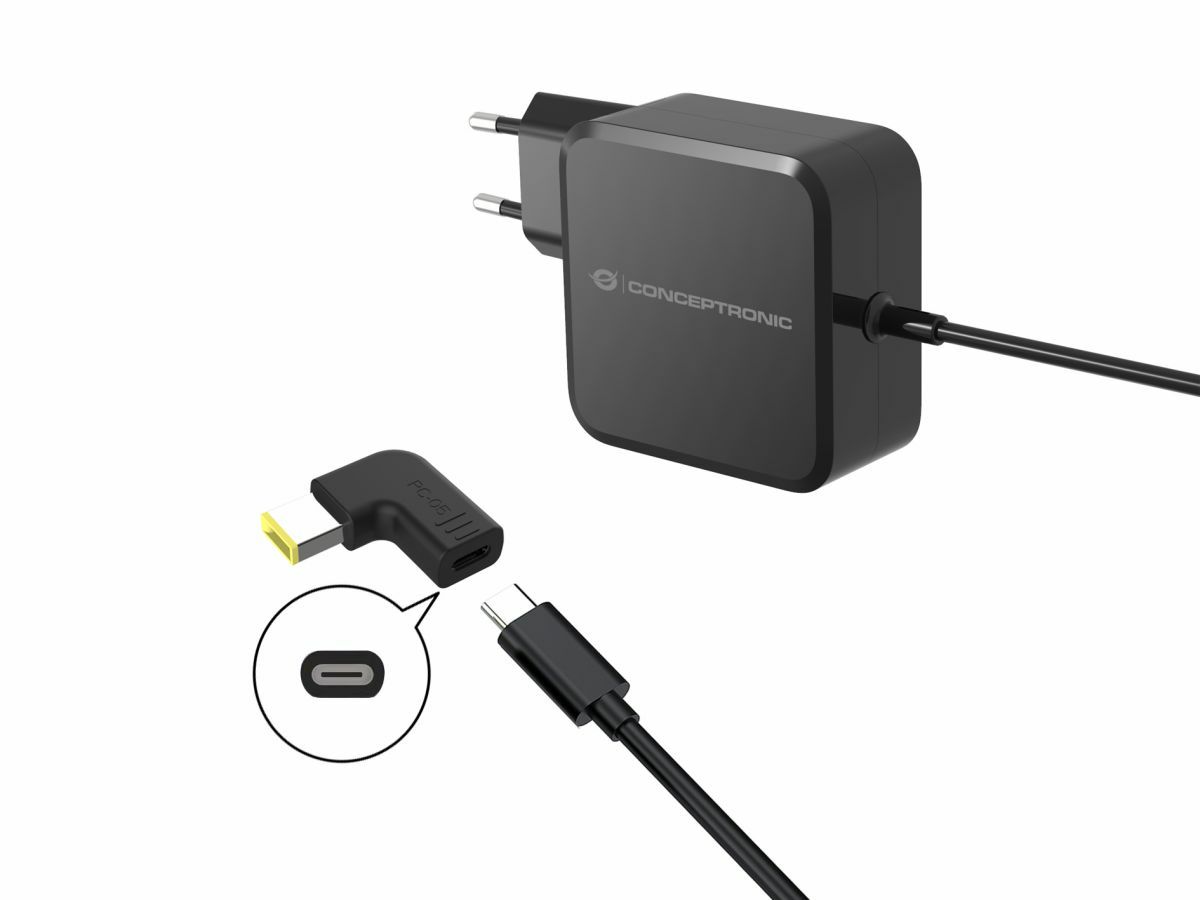 ABBY15PC05 - Adaptador CONCEPTRONIC Slim USB-C a DC para Lenovo (ABBY15PC05)