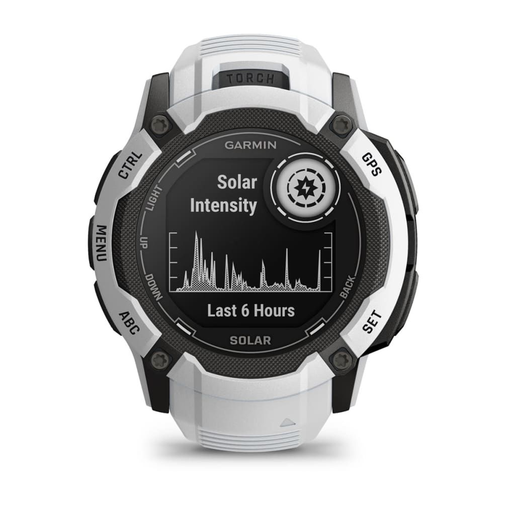 010-02805-04 - Smartwatch Garmin Instinct 2X Solar Estandar Edition 50mm GPS NFC Bluetooth Blanco (010-02805-04)