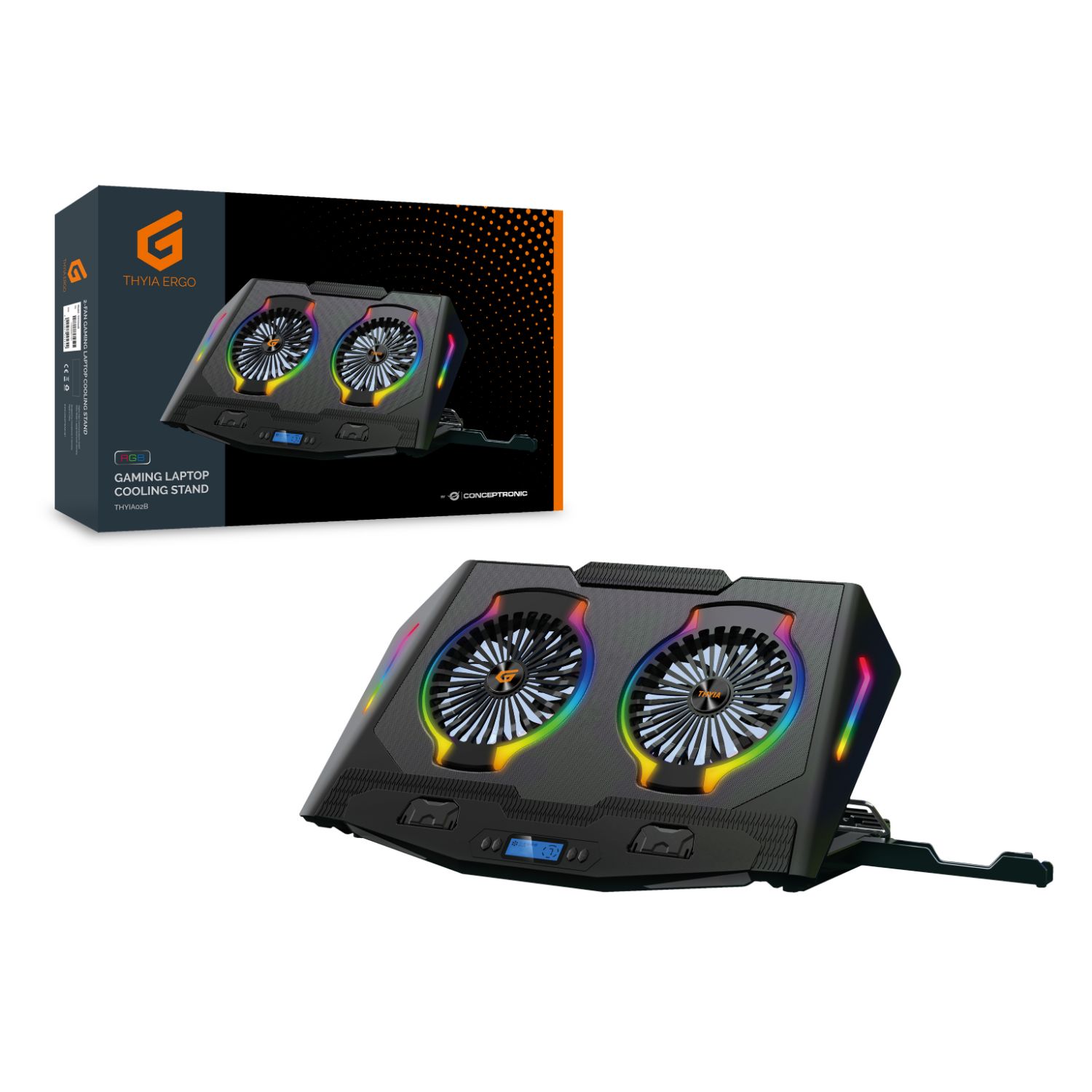 THYIA02B - Base de Refrigeracin CONCEPTRONIC RGB 17