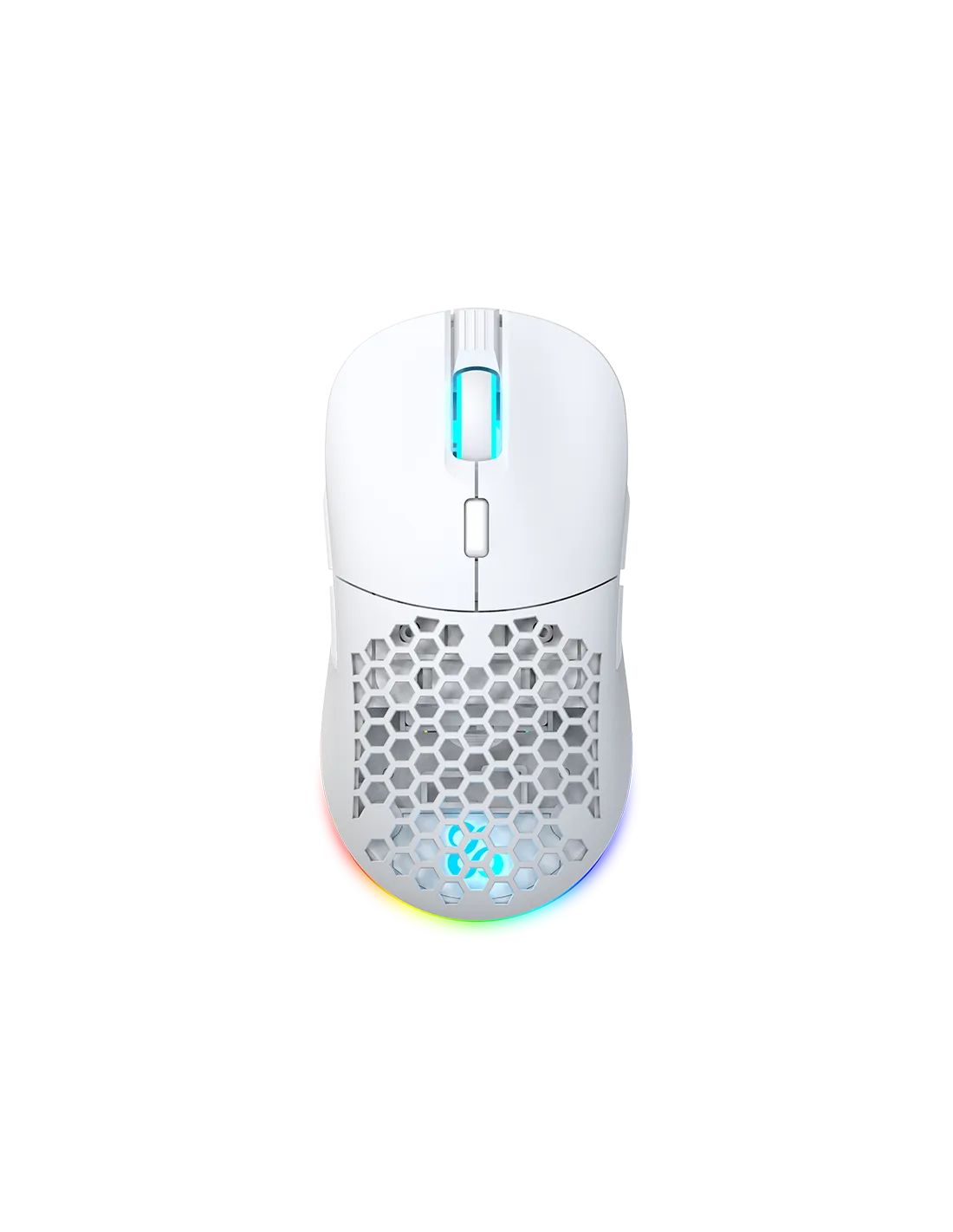 NS-MS-ARAKNE-ELITE-IV - Ratn Newskill Arakne Elite Gaming Ambidextro 2.4GHz USB-C RGB 16000dpi Ivory (NS-MS-ARAKNE-ELITE-IV)