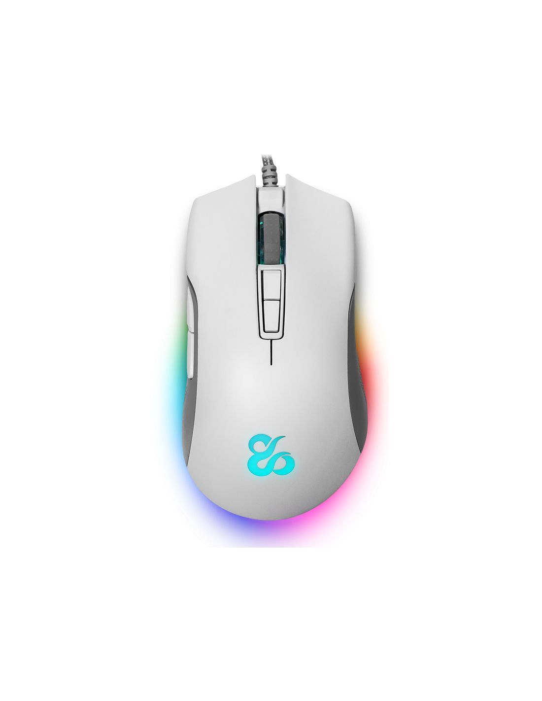 NS-MS-EOS-IVORY - Ratn Gaming Profesional Newskill EOS USB-A Cable 1.8m RGB 16000dpi 7 Botones Ivory (NS-MS-EOS-IVORY)