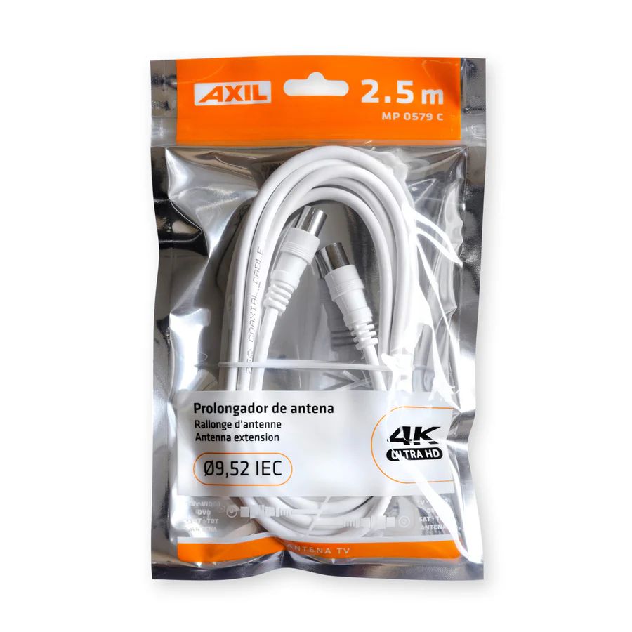 MP0579C - Cable Engel Axil Prolongador Antena M/H 2.5m Blanco (MP0579C)