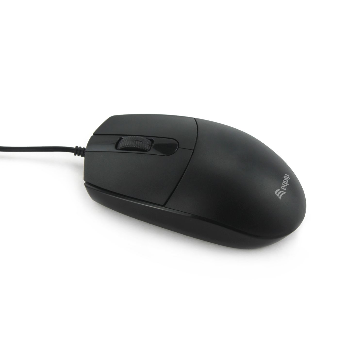 EQ245117 - Ratn Ergonmico EQUIP Silent ptico Ambidextro USB-A 1200dpi Negro (EQ245117)