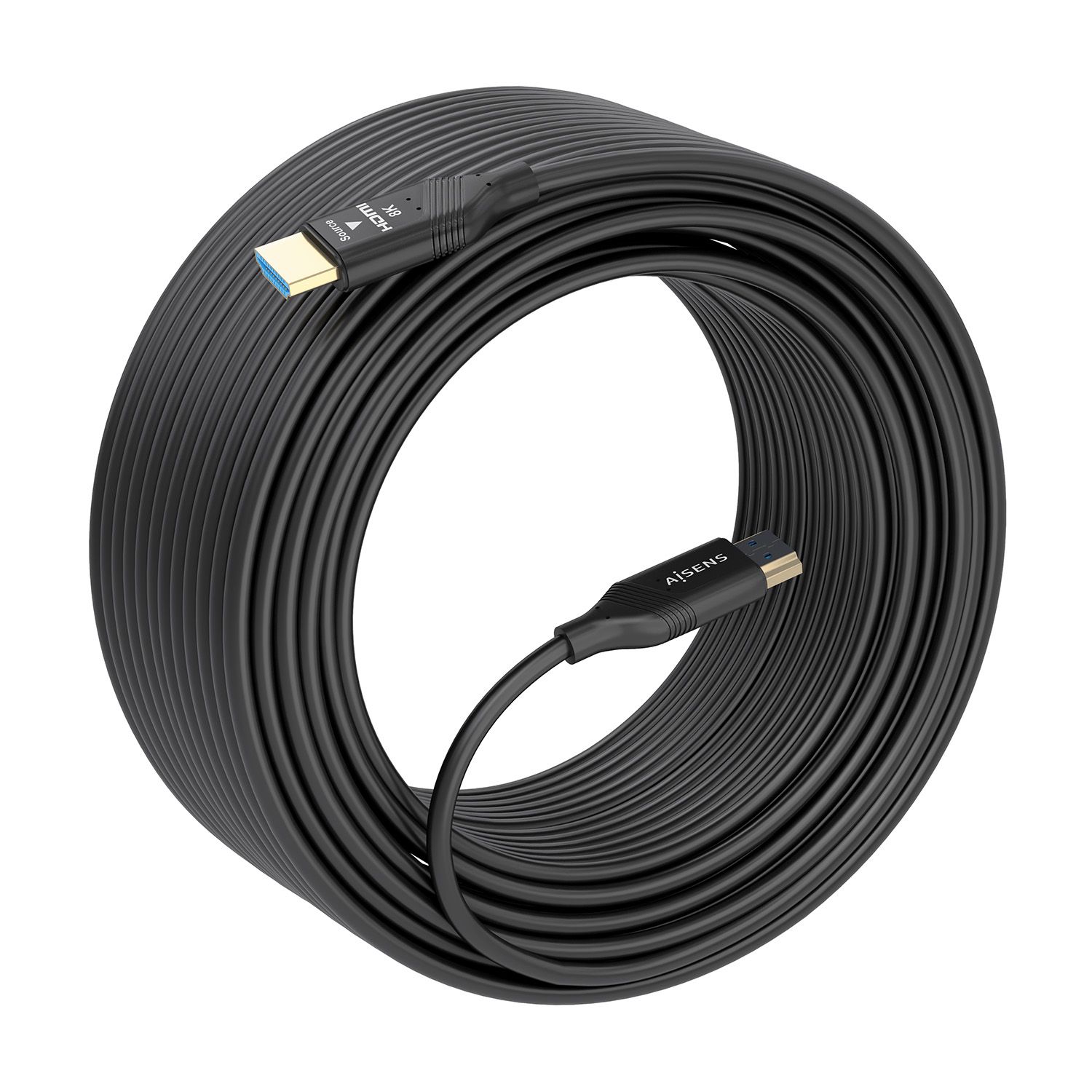 A153-0936 - Cable AISENS HDMI 2.1 AOC 8K M/M 25m Negro (A153-0936)