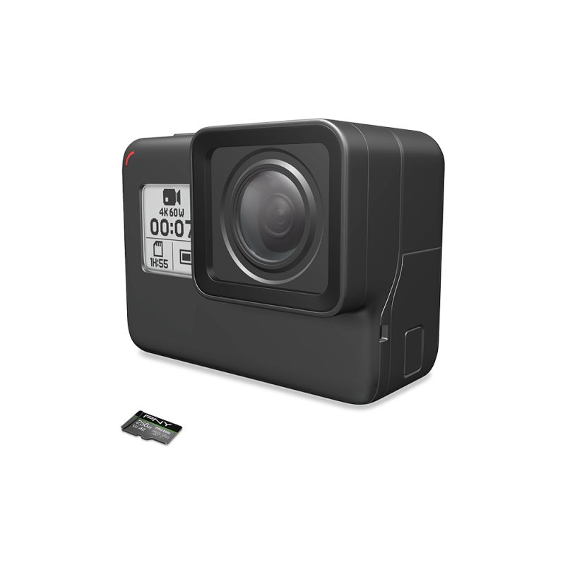 P-SDU256V32100PRO-GE - Tarjeta Memoria PNY Micro SDXC Pro Elite 256Gb Clase 10 UHS-I Class 3 (U3) V30 A2 Lectura 100 Mb/s Escritura 90 Mb/s Gris/Negro (P-SDU256V32100PRO-GE)
