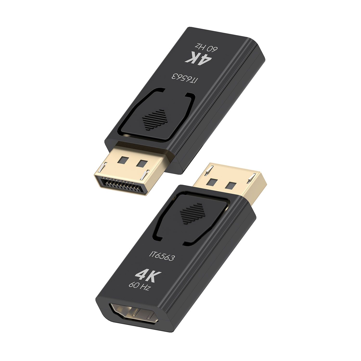 A125-0908 - Conversor AISENS Displayport/M a HDMI 4K@60Hz/H Negro (A125-0908)