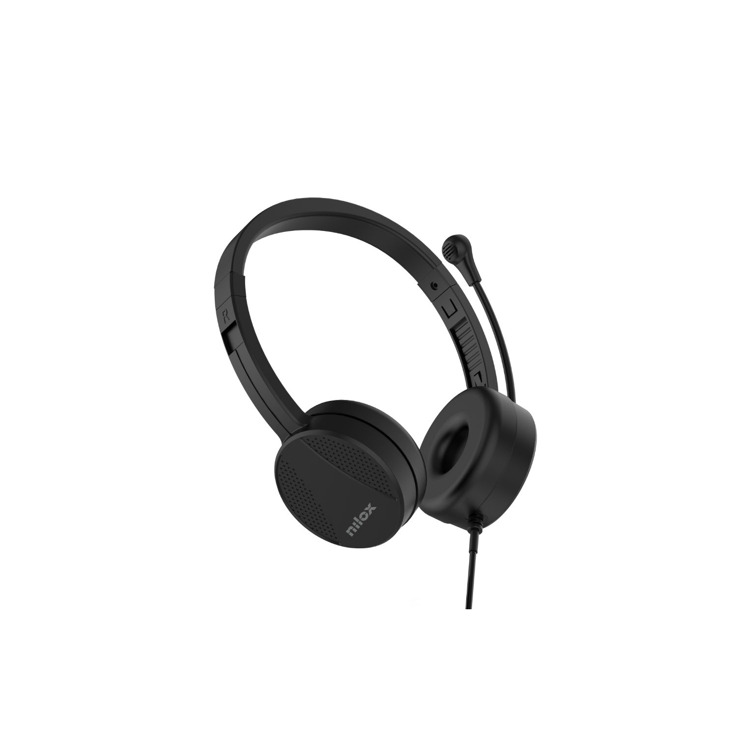 NXAUSB01 - Auriculares+Micrfono NILOX Supra-Aurales USB Cable 1.8m Negros (NXAUSB01)