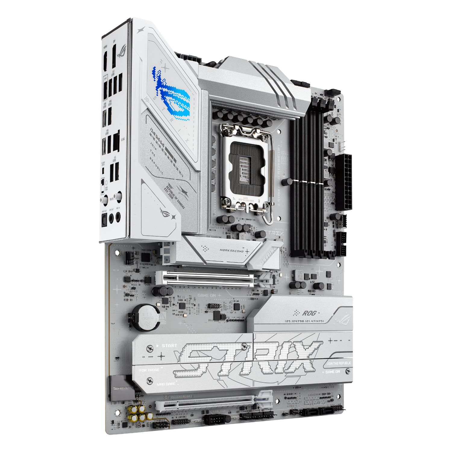 90MB1JI0-M0EAY0 - Placa base ASUS ROG STRIX B860-A GAMING WIFI: (1851) 4DDR5 M.2 SATA3 PCIe USB-A/C USB-C 4.0 DP HDMI RJ45 7.1 ATX WiFi 7 Bluetooth 5.4 Ethernet 2.5GbE