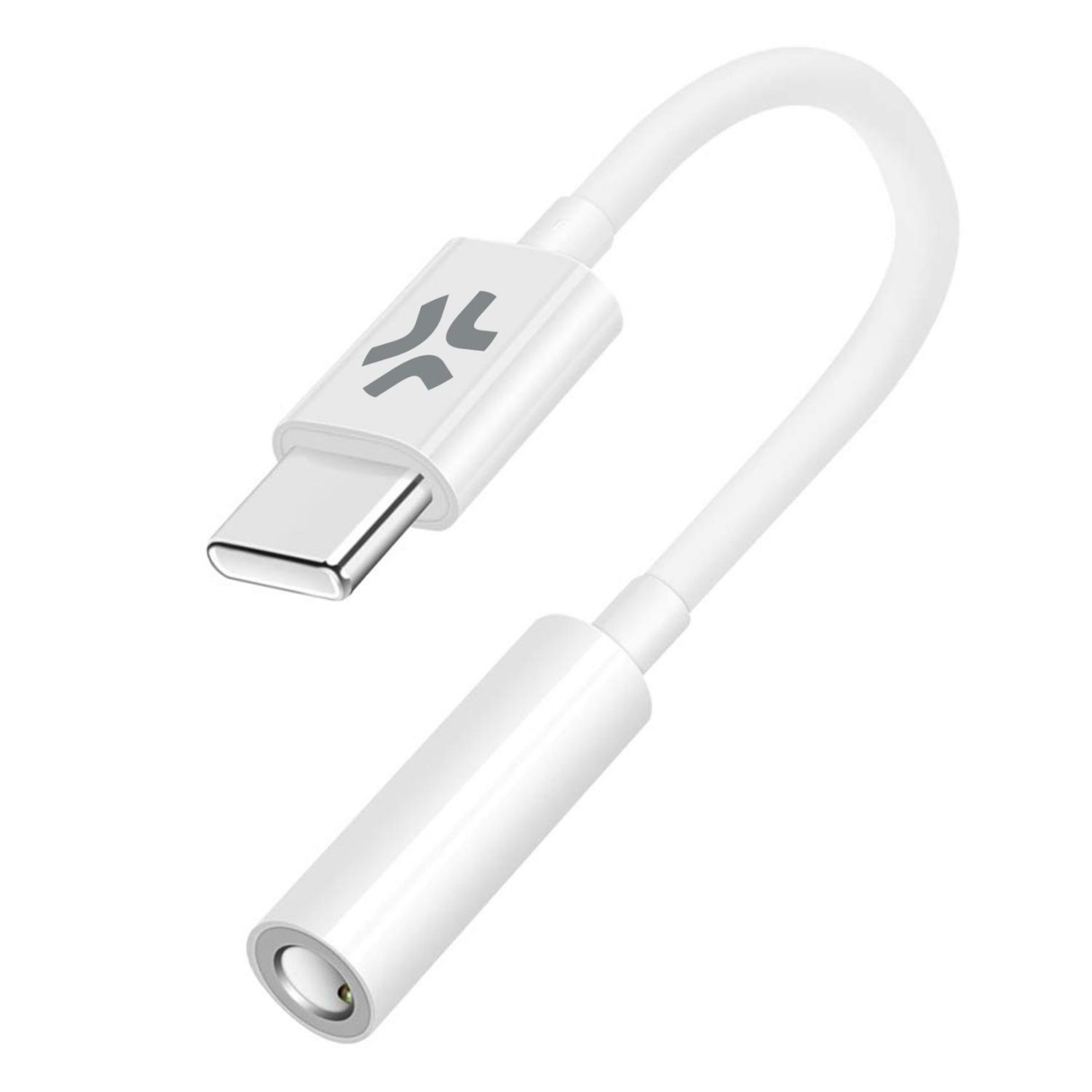 USBCJACKADAPT - Adaptador CELLY USB-C a 3.5mm Blanco (USBCJACKADAPT)
