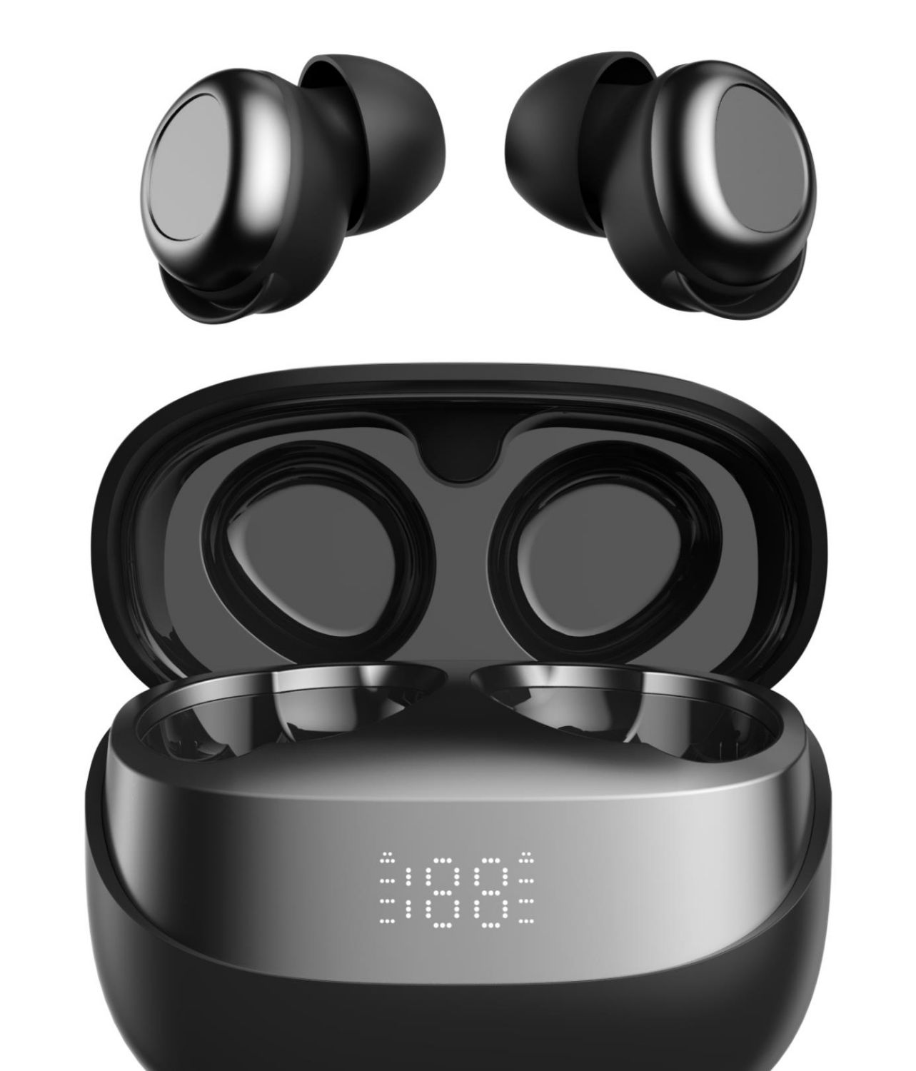 FLIP3BK - Auriculares CELLY Flip3 True Wireless Earphones, Negro. (FLIP3BK)