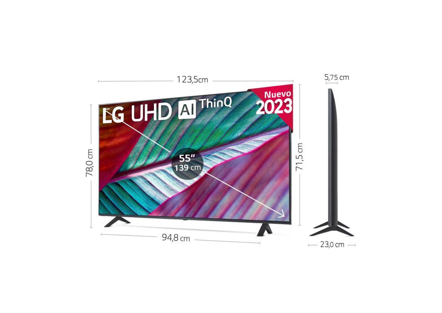 OUT4294 - Televisor LG 55
